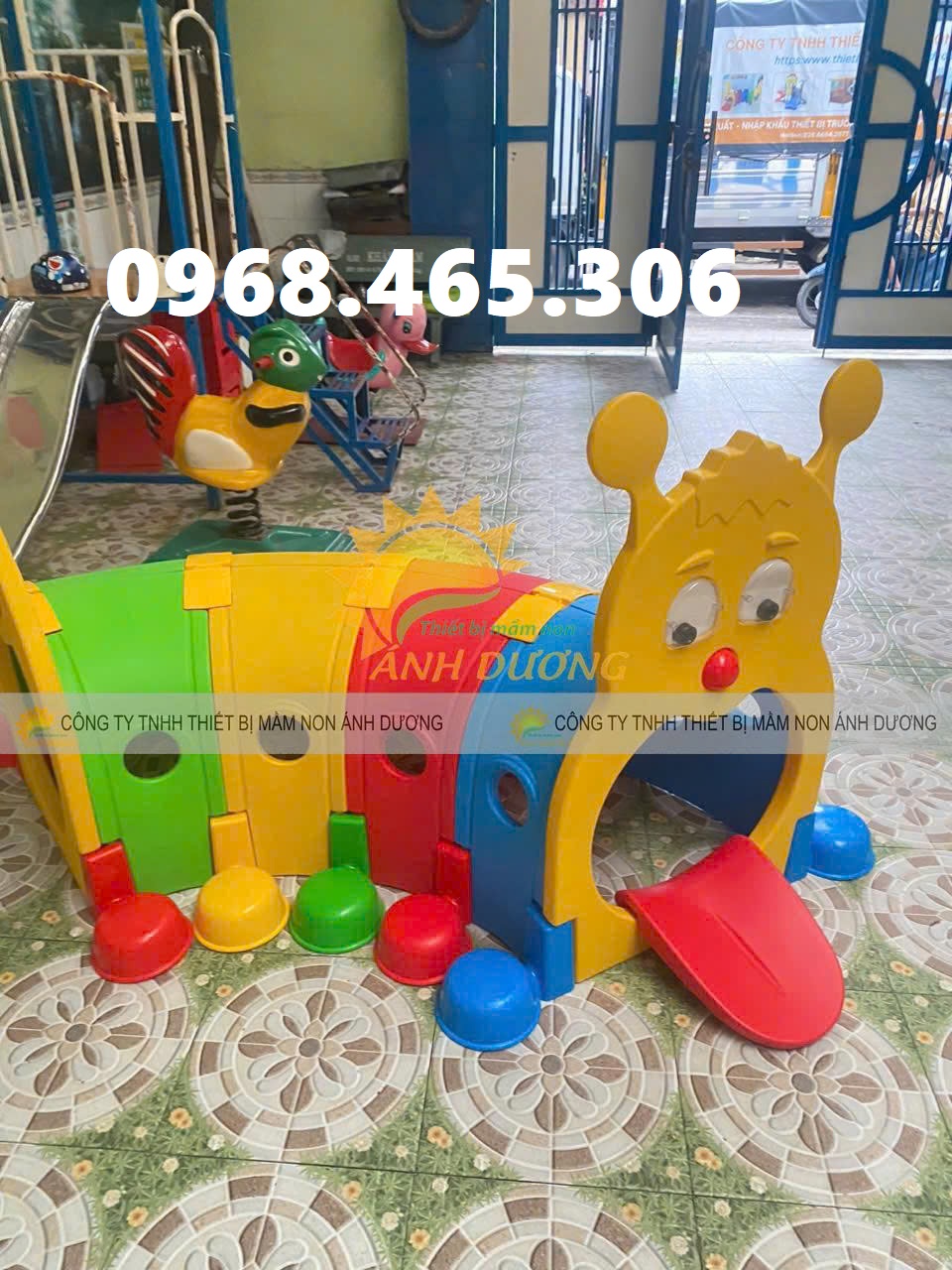 Hang chui mầm non, hầm chui vận động mầm non, hang chui bé