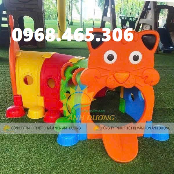Hang chui mầm non, hầm chui vận động mầm non, hang chui bé
