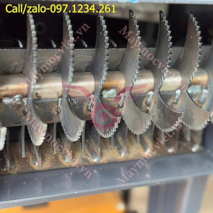 Máy băm cỏ băng chuyền VBC2500 giá rẻ tại HN