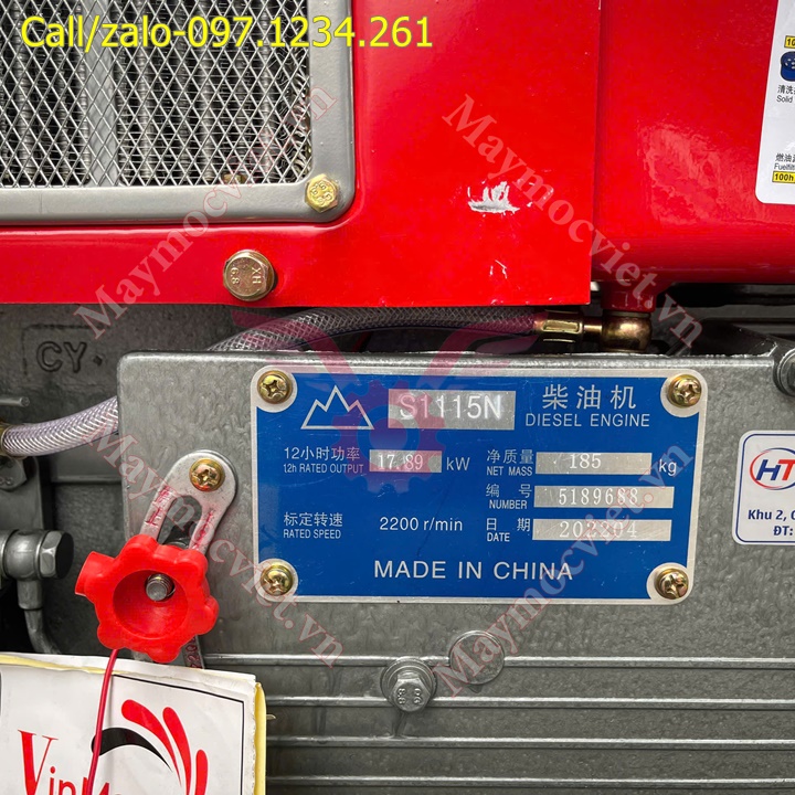 Máy bơm nước công suất lớn Văn Thể VT10 đầu nổ D24 giá rẻ