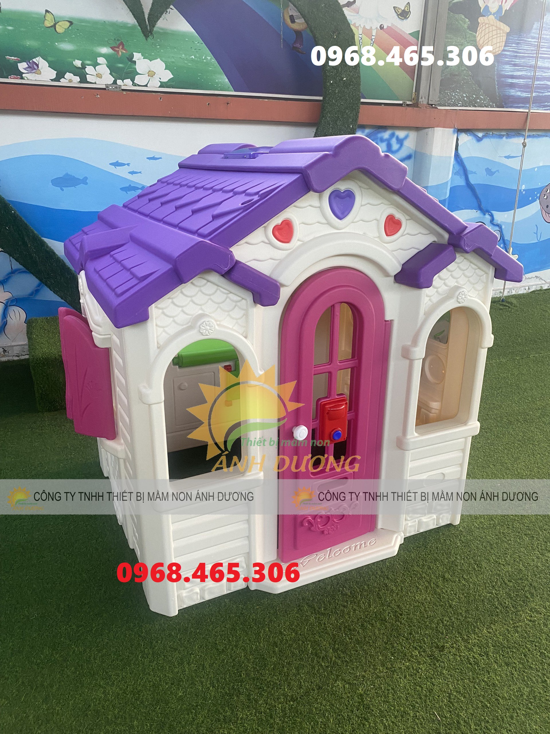 Ngôi nhà cổ tích trẻ em, nhà nhưa trẻ em nhập khẩu, ngôi nhà cho bé