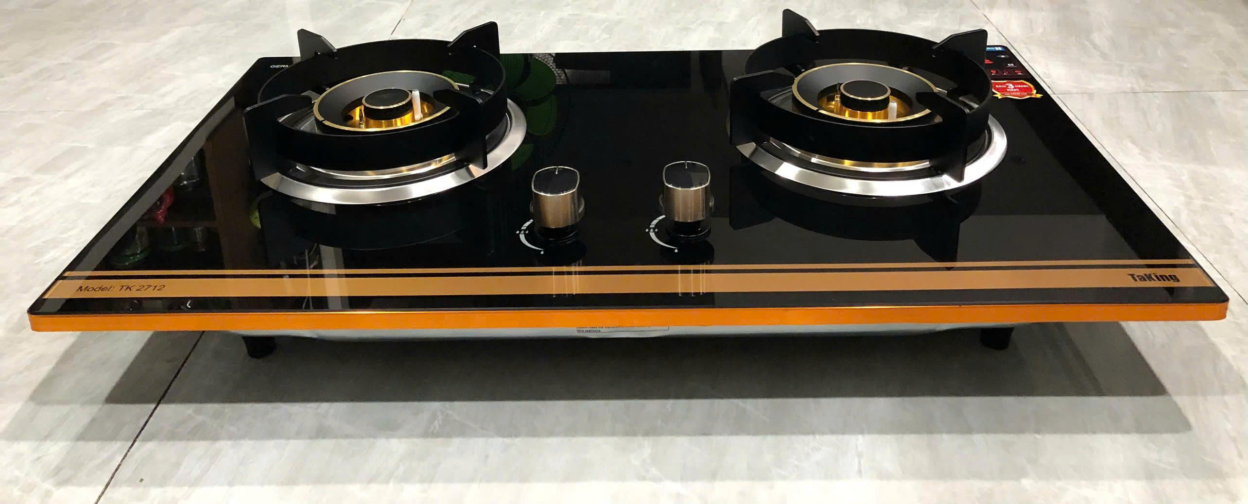 BẾP GA ĐÔI ÂM TAKING TK 2712 - SANG TRỌNG VÀ BỀN BỈ