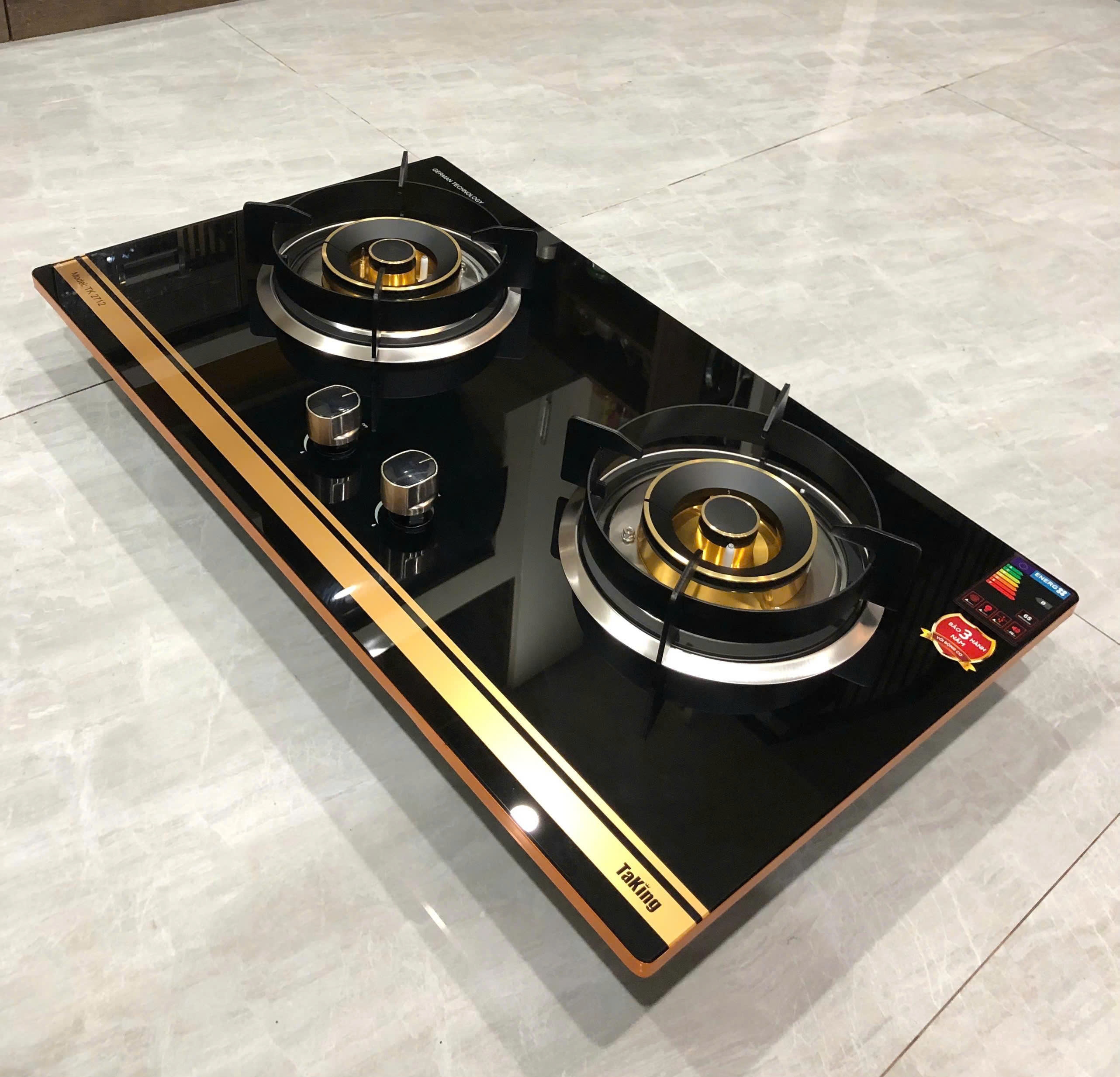 BẾP GA ĐÔI ÂM TAKING TK2712 - GIẢI PHÁP HOÀN HẢO CHO GIAN BẾP HIỆN ĐẠI