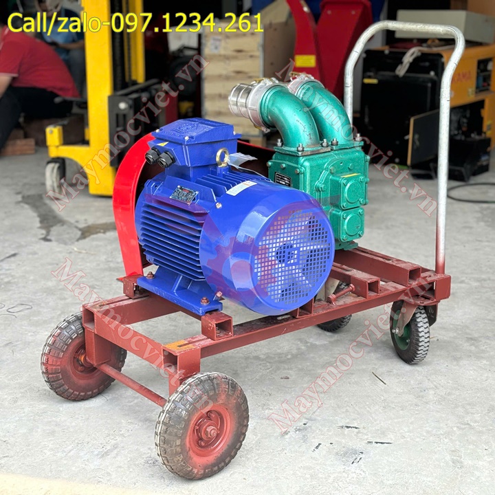 Máy bơm nước, hút bùn 2 đầu họng phi 100mm, 15kw TB1015