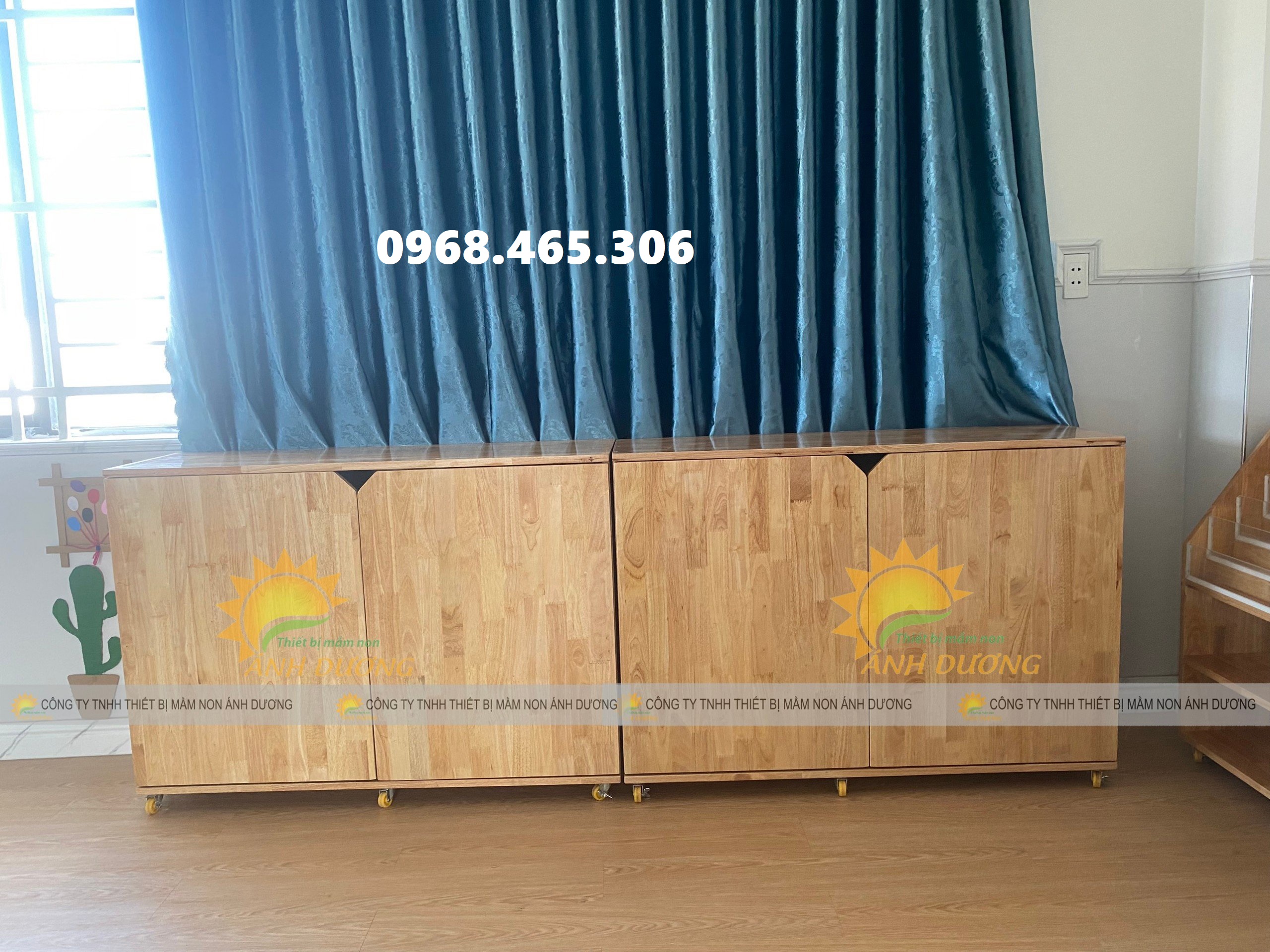 Tủ chăn gối màm non, tủ đựng chăn gối trẻ em mầm non