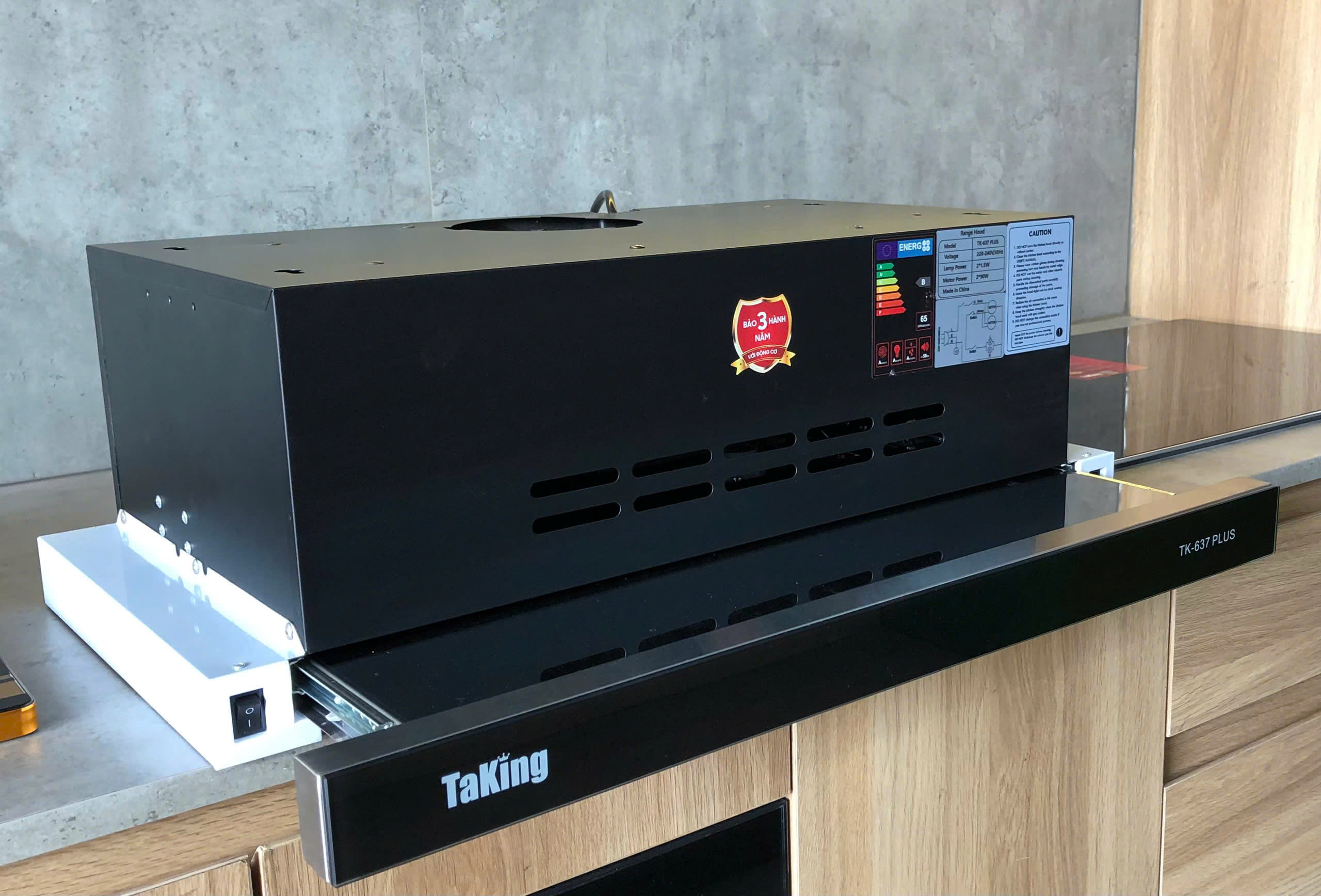 MÁY HÚT MÙI ÂM TỦ TK 637 PLUS TAKING - GIẢI PHÁP ẨN THÔNG MINH