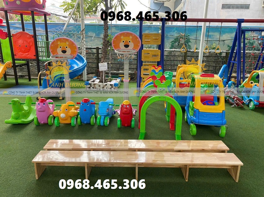 Bập bênh lò xo 2 chỗ ngồi, bập bênh thiên nga mầm non, bập bênh cho bé