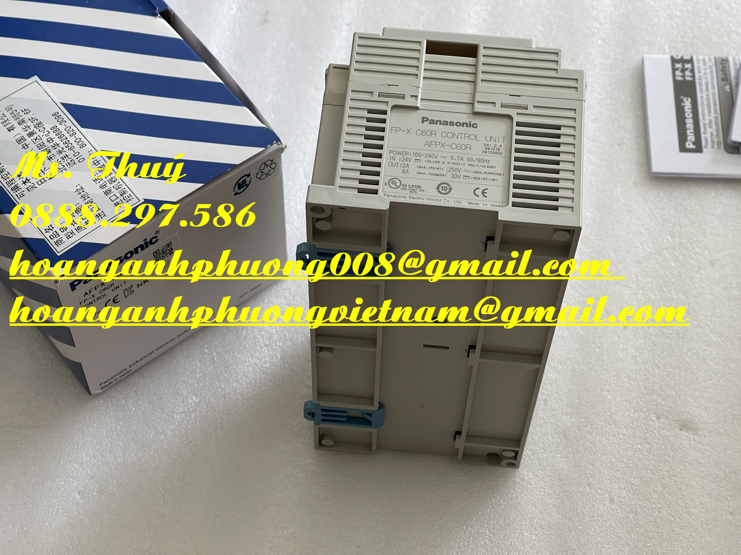 Hàng mới 100% - Panasonic AFPX-C60R - Mô đun chất lượng cao