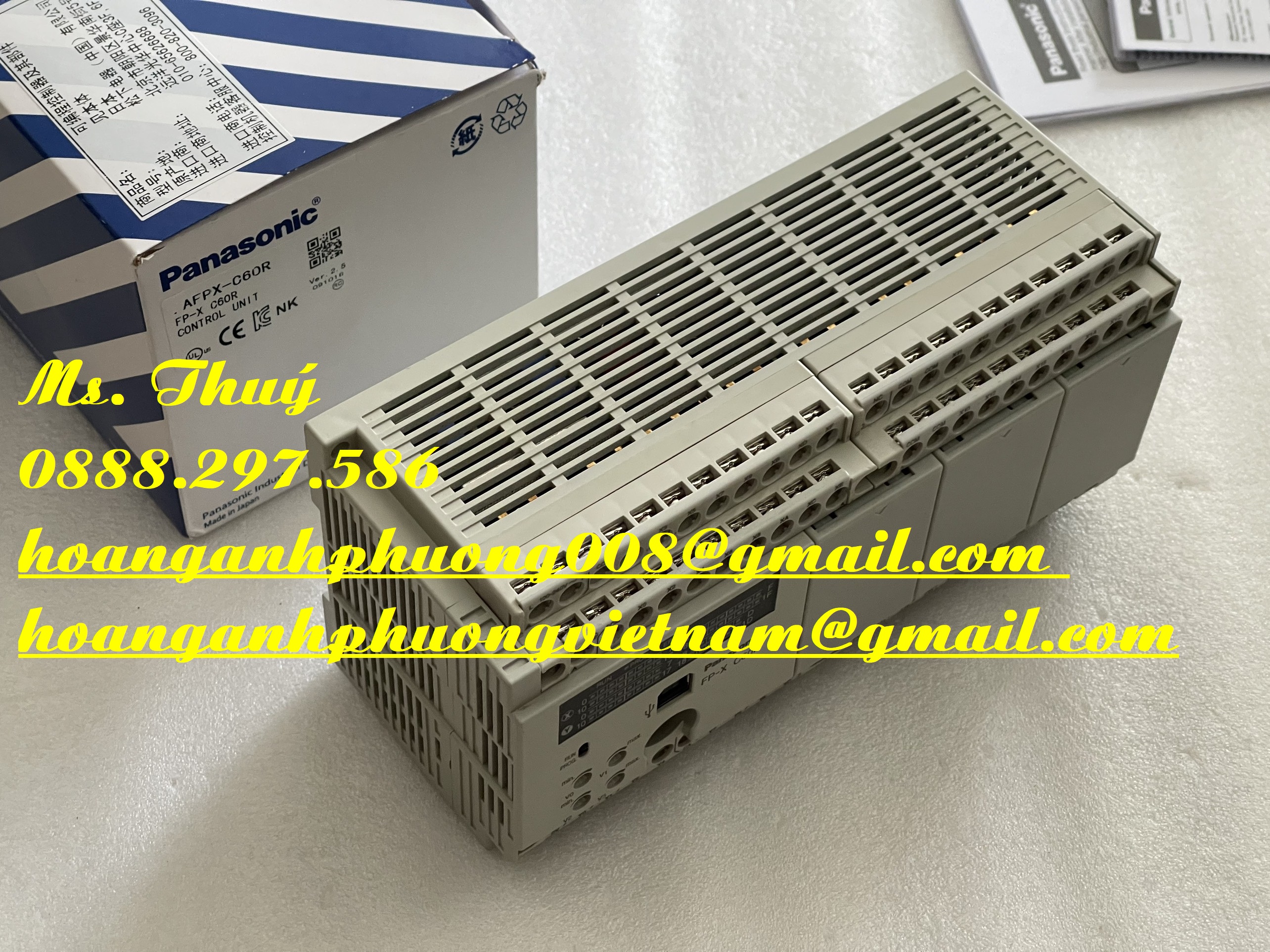 Hàng mới 100% - Panasonic AFPX-C60R - Mô đun chất lượng cao
