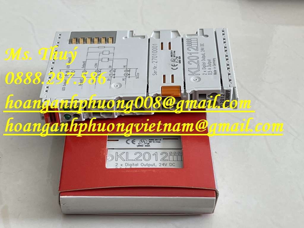 Mô đun Beckhoff KL2012 - Nhà phân phói giá tốt tại Bình Dương