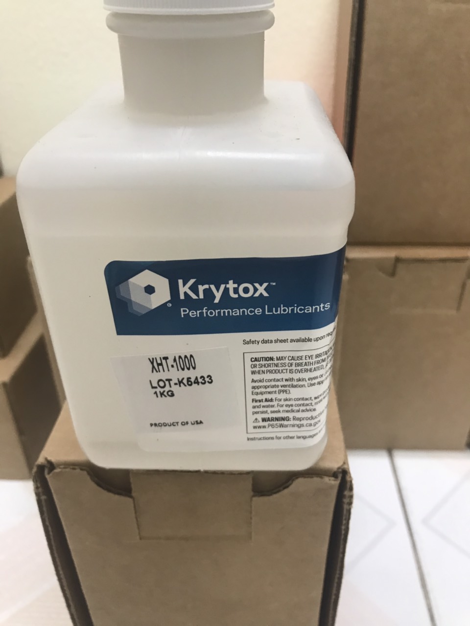 DẦU BÔI TRƠN CAO CẤP CHEMOURS KRYTOX XHT-1000 CHỊU NHIỆT ĐỘ CAO