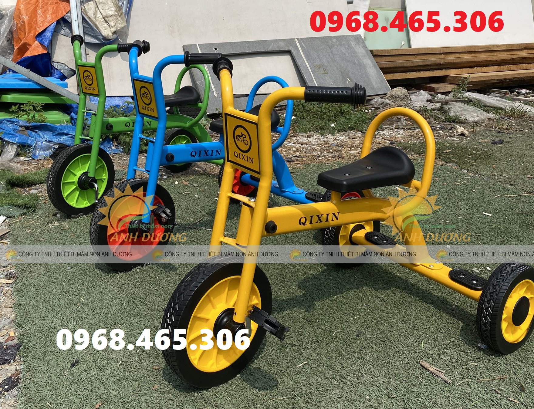Xe đạp 3 bánh mầm non, xe đạp mầm non nhập khẩu, xe đạp 3 bánh
