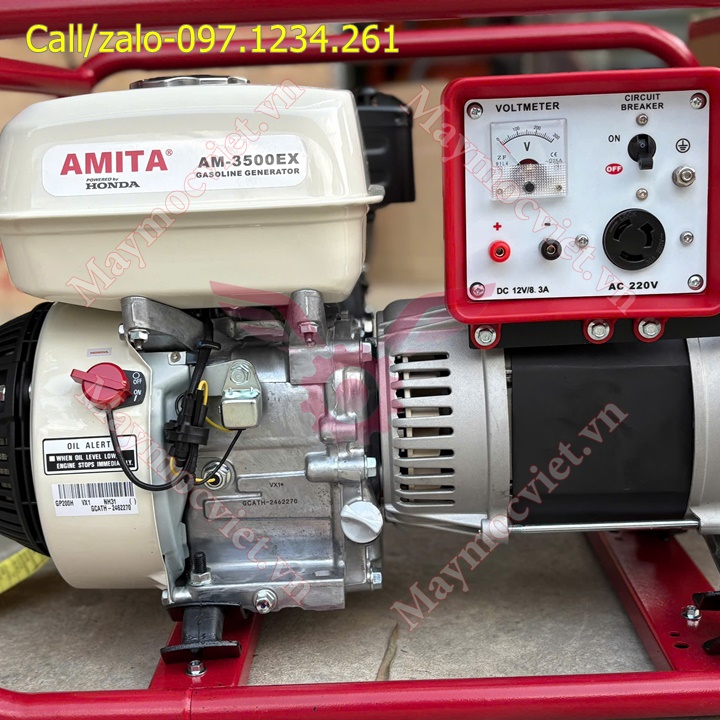 Máy phát điện chạy xăng AM-3500EX giá rẻ