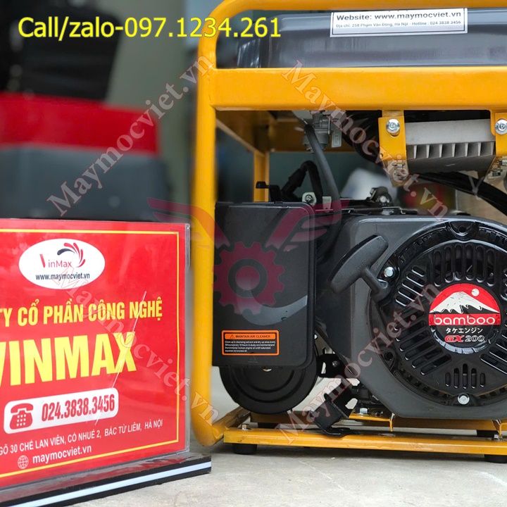 Máy phát hàn chạy xăng Bamboo BMB 200A giá rẻ