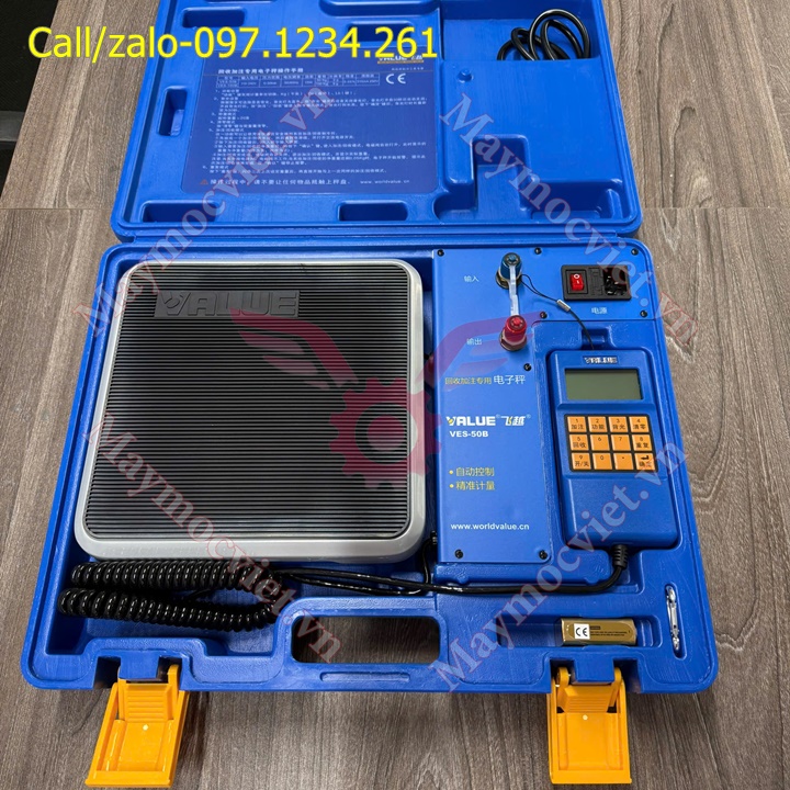 Bàn cân nạp gas tự động Value Ves-50B giá rẻ
