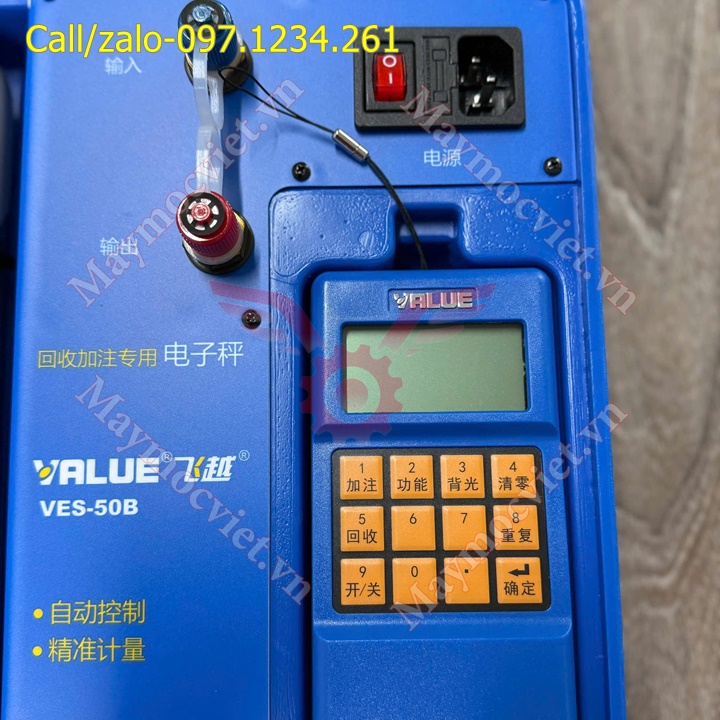 Bàn cân nạp gas tự động Value Ves-50B giá rẻ