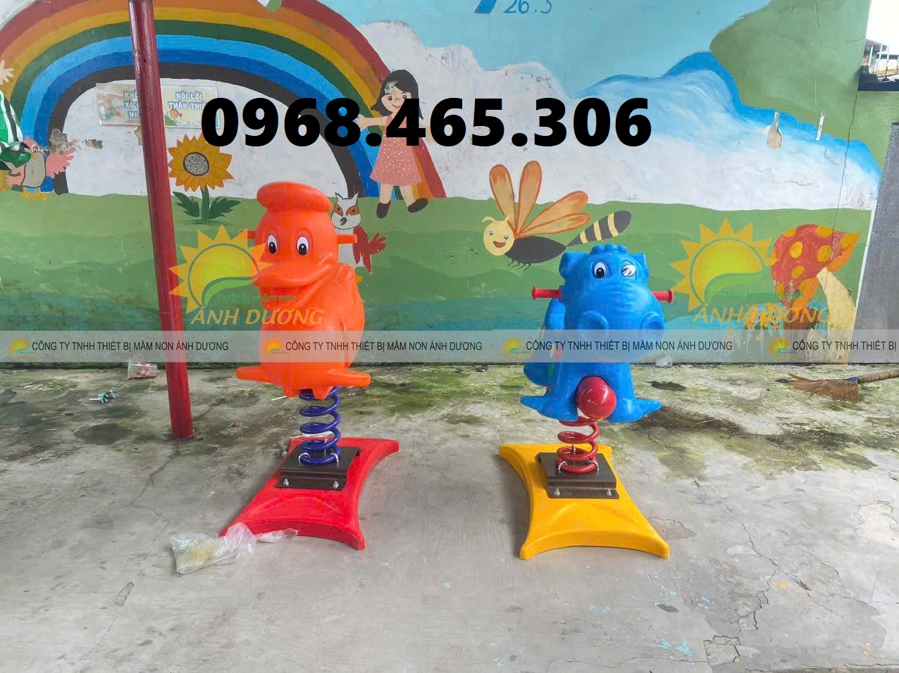 Thú nhún lò xo trẻ em nhập khẩu, thú nhún lò xo cho bé, thú nhún ngựa