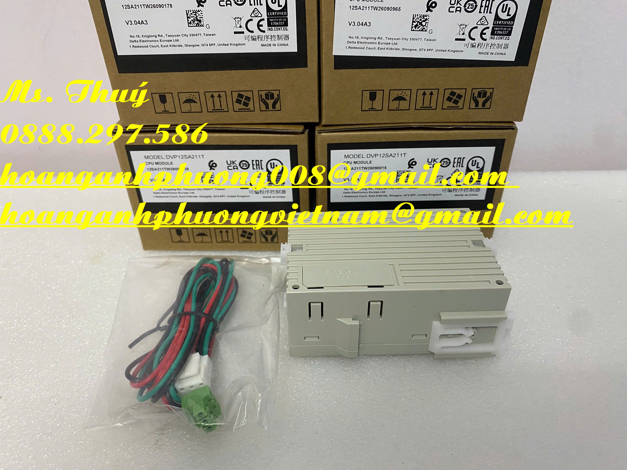 Bộ lập trình DVP12SA211T của hãng Delta - New 100%