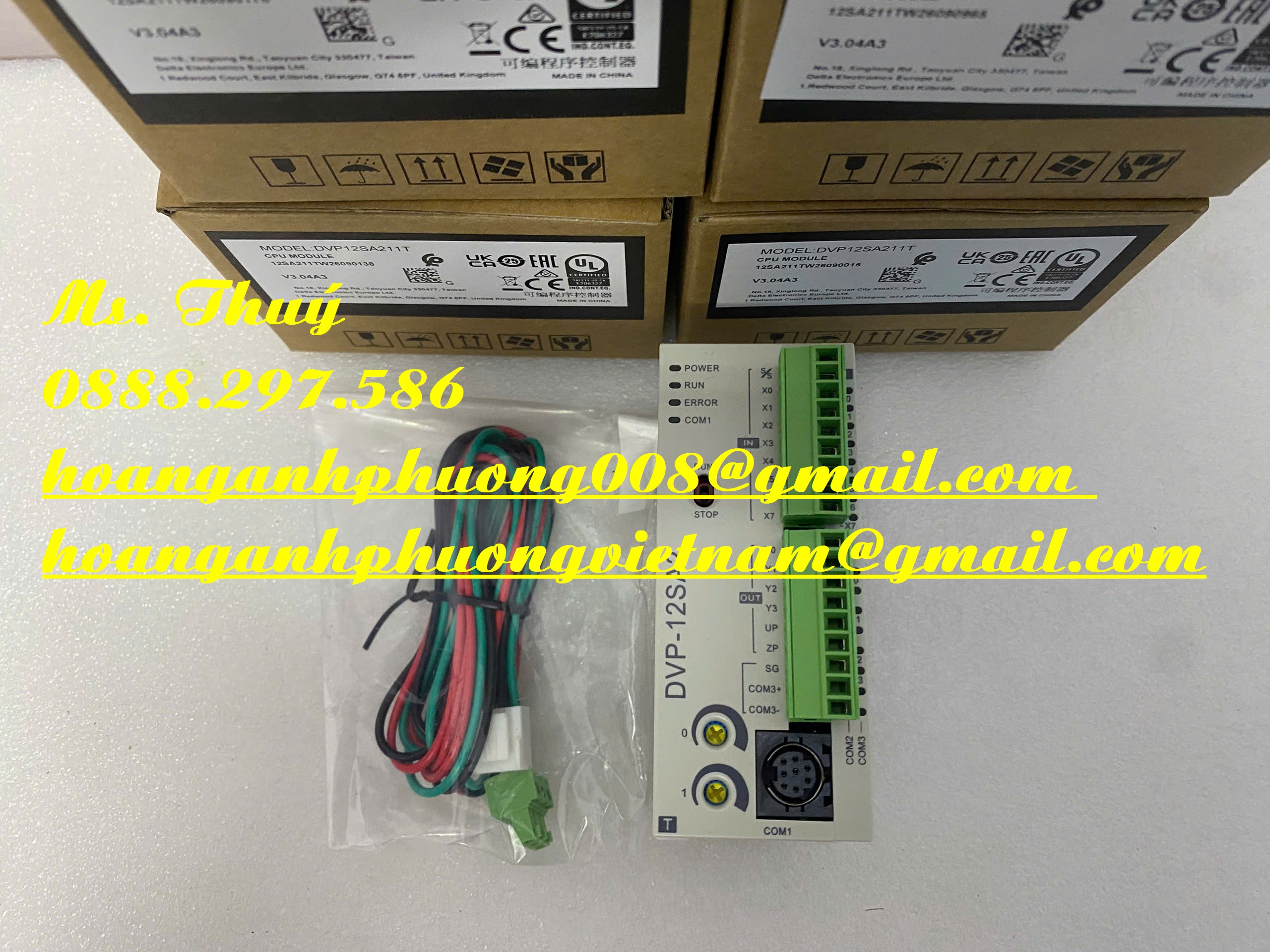 Bộ lập trình DVP12SA211T của hãng Delta - New 100%