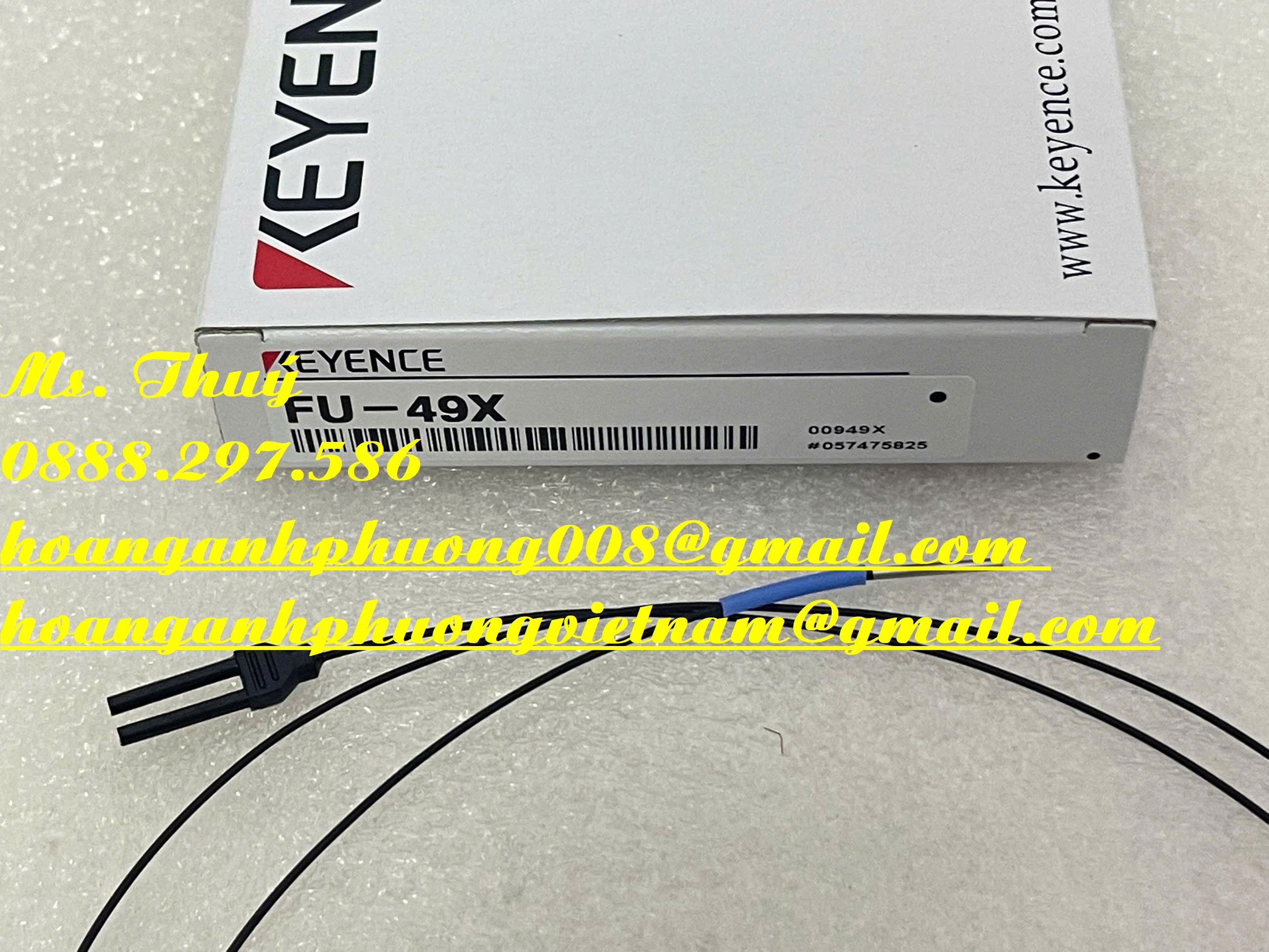Cảm biến Keyence FU-49X - Chuyên hàng giá tốt - Toàn quốc