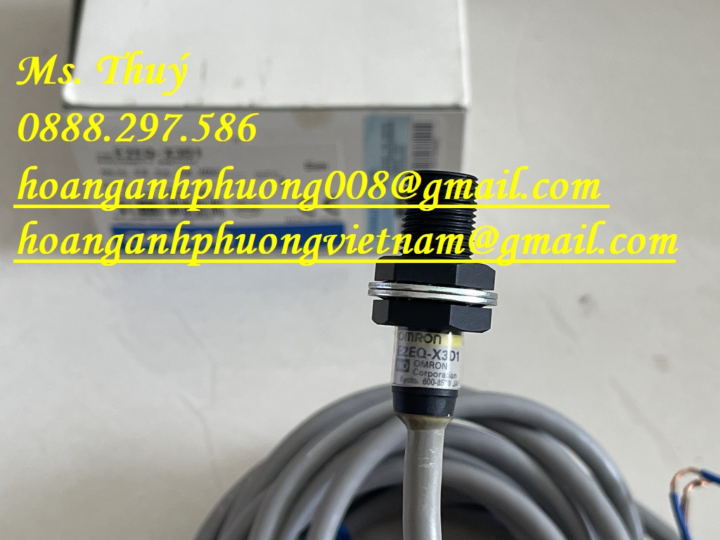 Cảm biến E2EQ-X3D1 2M - Chuyên hàng Omron giá tốt
