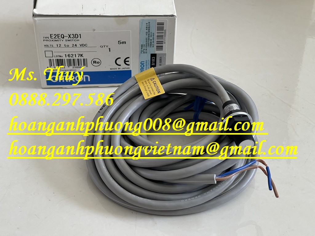 Cảm biến E2EQ-X3D1 2M - Chuyên hàng Omron giá tốt