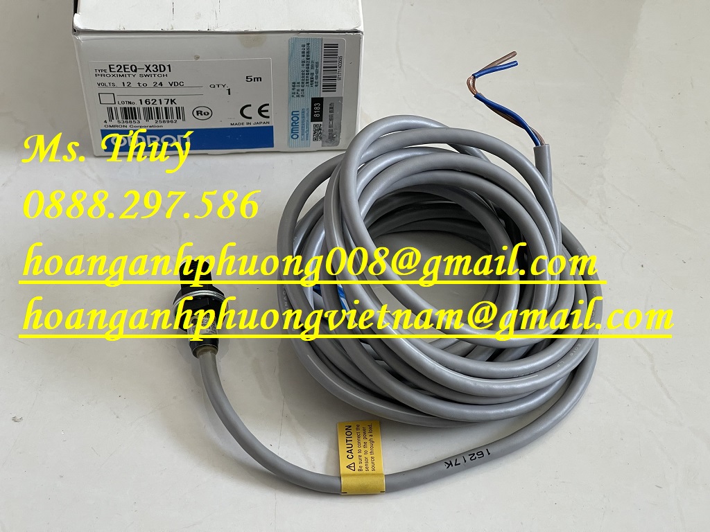 Cảm biến E2EQ-X3D1 2M - Chuyên hàng Omron giá tốt