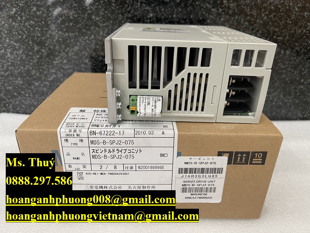 Bộ điều khiển Mitsubishi MDS-B-SPJ2-37 - Hàng chuẩn Japan