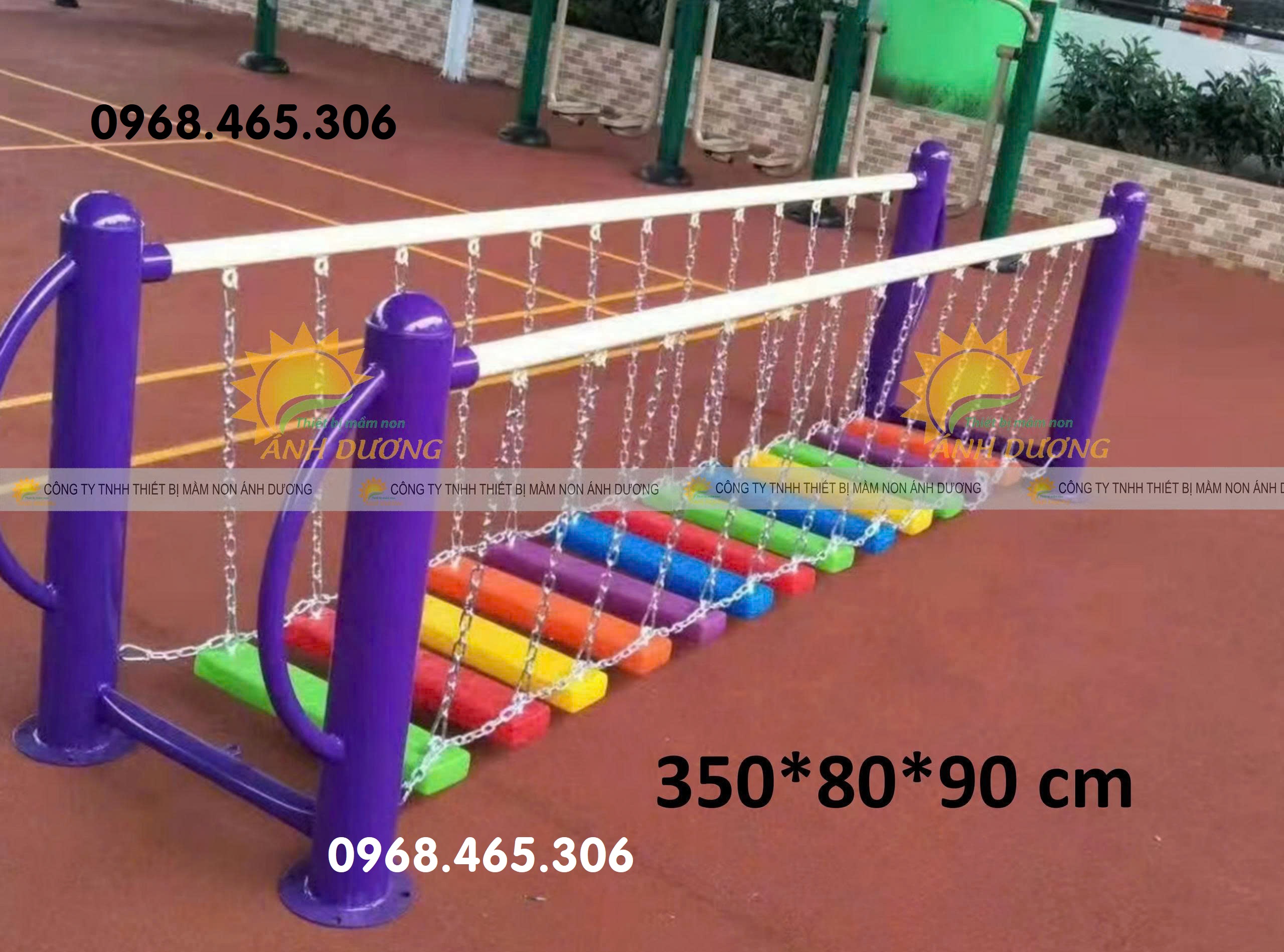 Cầu thăng bằng giao động mầm non, bộ thăng bằng trẻ em