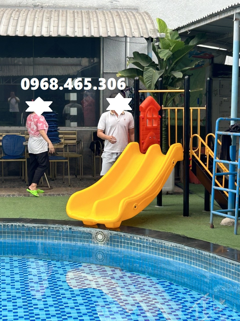 Cầu trượt đôi trẻ em, cầu trượt trẻ em nhập khẩu, cầu trượt cho bé