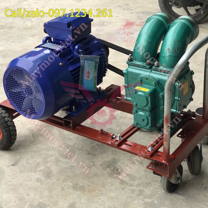 Máy bơm hút bùn, chất thải 2 đầu, 11kw, phi 100 Turbo TB1011