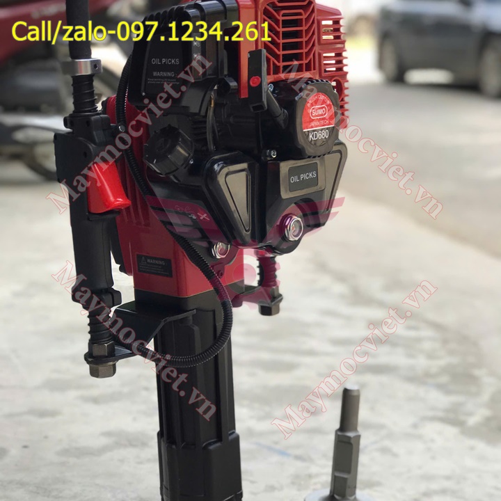 Máy đóng cọc 2 thì Sumo KD680 giá rẻ giá rẻ