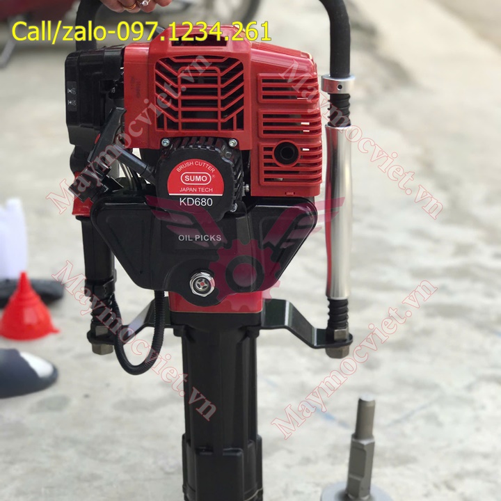 Máy đóng cọc 2 thì Sumo KD680 giá rẻ giá rẻ