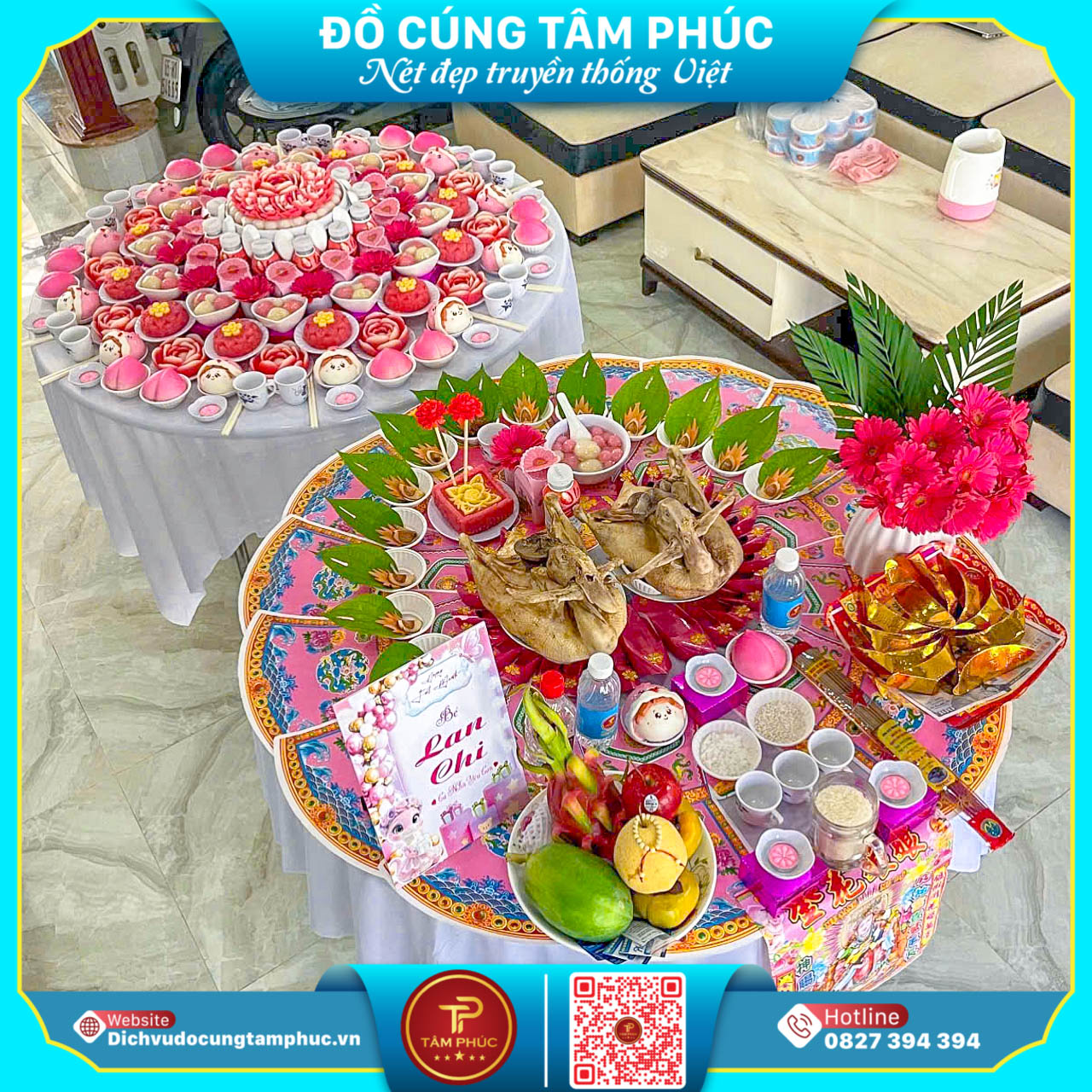Ý Nghĩa Bánh Bao Đào Tiên Trên Mâm Cúng Mụ Cho Bé