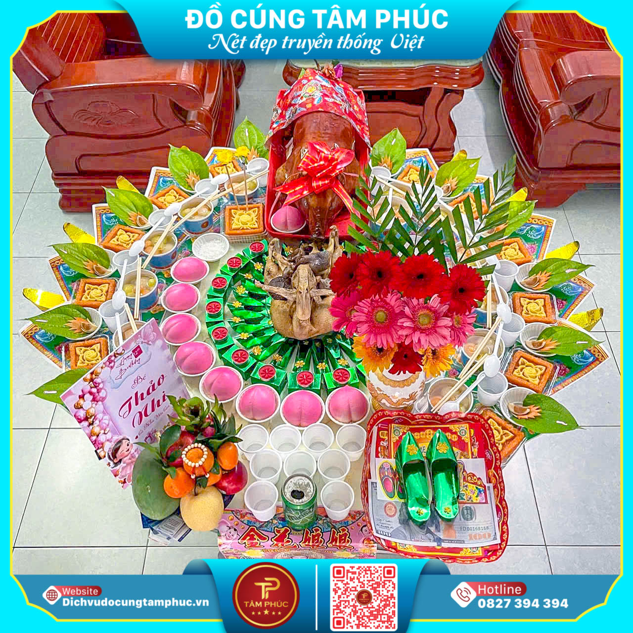Ý Nghĩa Bánh Bao Đào Tiên Trên Mâm Cúng Mụ Cho Bé