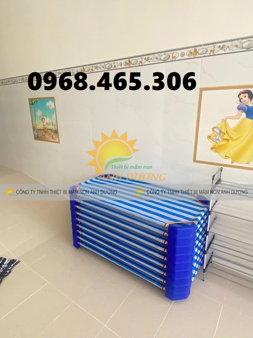 Giường lưới mầm non giá rẻ, giường lưới trẻ em chất lượng cao