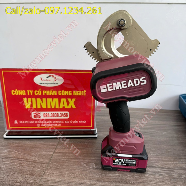 Máy cắt cáp dùng pin Emeads EMS-50 giá rẻ