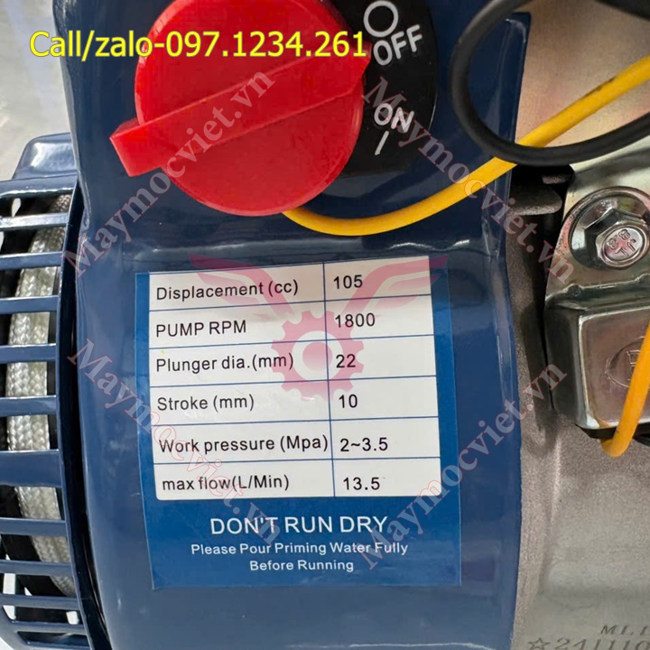 Máy phun thuốc đầu liền Turbo TBP154F giá rẻ