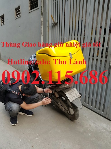 ship hàng, giao hàng thực phẩm cần giữ nhiệt, thùng giao hàng giữ nhệt