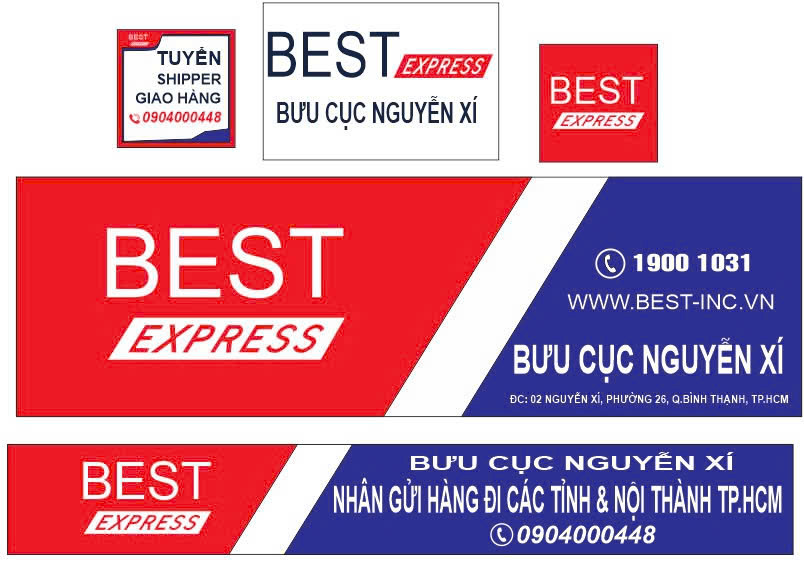 BEST EXPRESS bưu cục Nguyễn Xí - Giá siêu rẻ - vận chuyển siêu nhanh