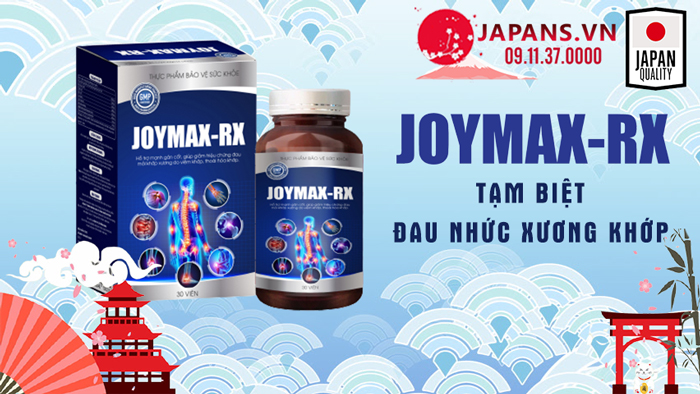 Joymax Rx – Giảm đau xương khớp nhanh chóng