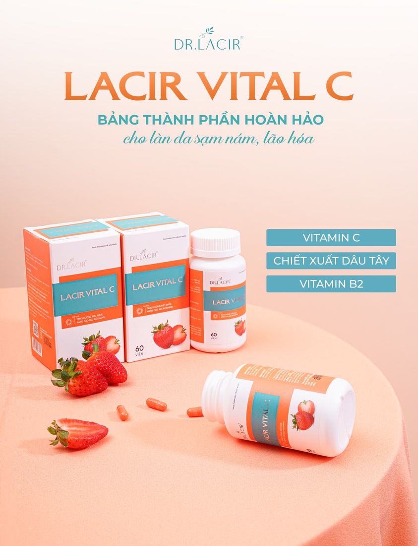 CẶP BÀI TRÙNG VITAMIN C + GLUTATHIONE: Trắng da mờ nám