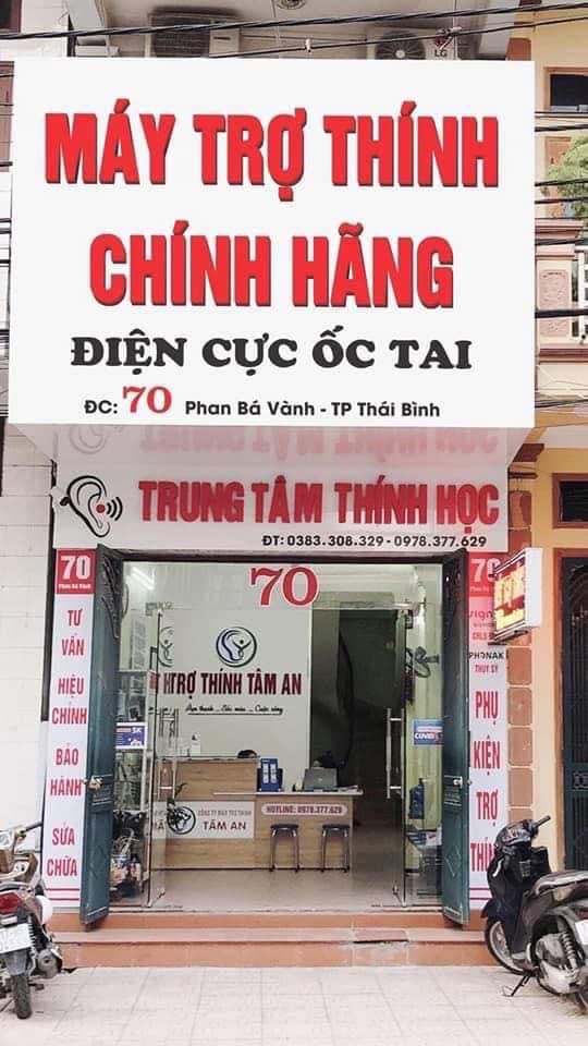 Máy trợ thính giảm tiếng ồn chi nhánh Thái Bình.