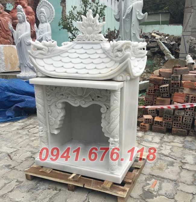 Mẫu 78 bàn thờ thần tài ông địa đá đẹp bán sóc trăng khóm miếu