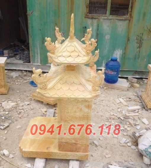 Mẫu 78 bàn thờ thần tài ông địa đá đẹp bán sóc trăng khóm miếu