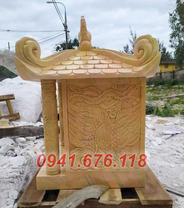 Mẫu 78 bàn thờ thần tài ông địa đá đẹp bán sóc trăng khóm miếu