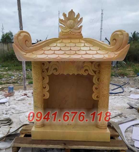 Mẫu 78 bàn thờ thần tài ông địa đá đẹp bán sóc trăng khóm miếu