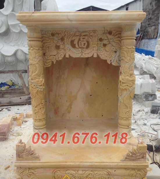 Mẫu 78 bàn thờ thần tài ông địa đá đẹp bán sóc trăng khóm miếu