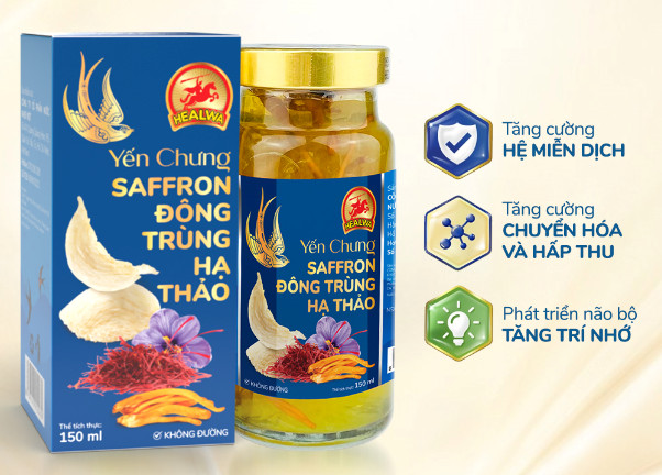 Bán yến chưng đông trùng hạ thảo tốt cho người tiểu đường ở HCM