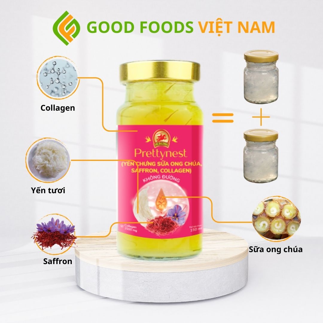 MUA 5 TẶNG 1 YẾN CHƯNG PRETTYNEST DÀNH CHO PHÁI ĐẸP FREESHIP TOÀN QUỐC